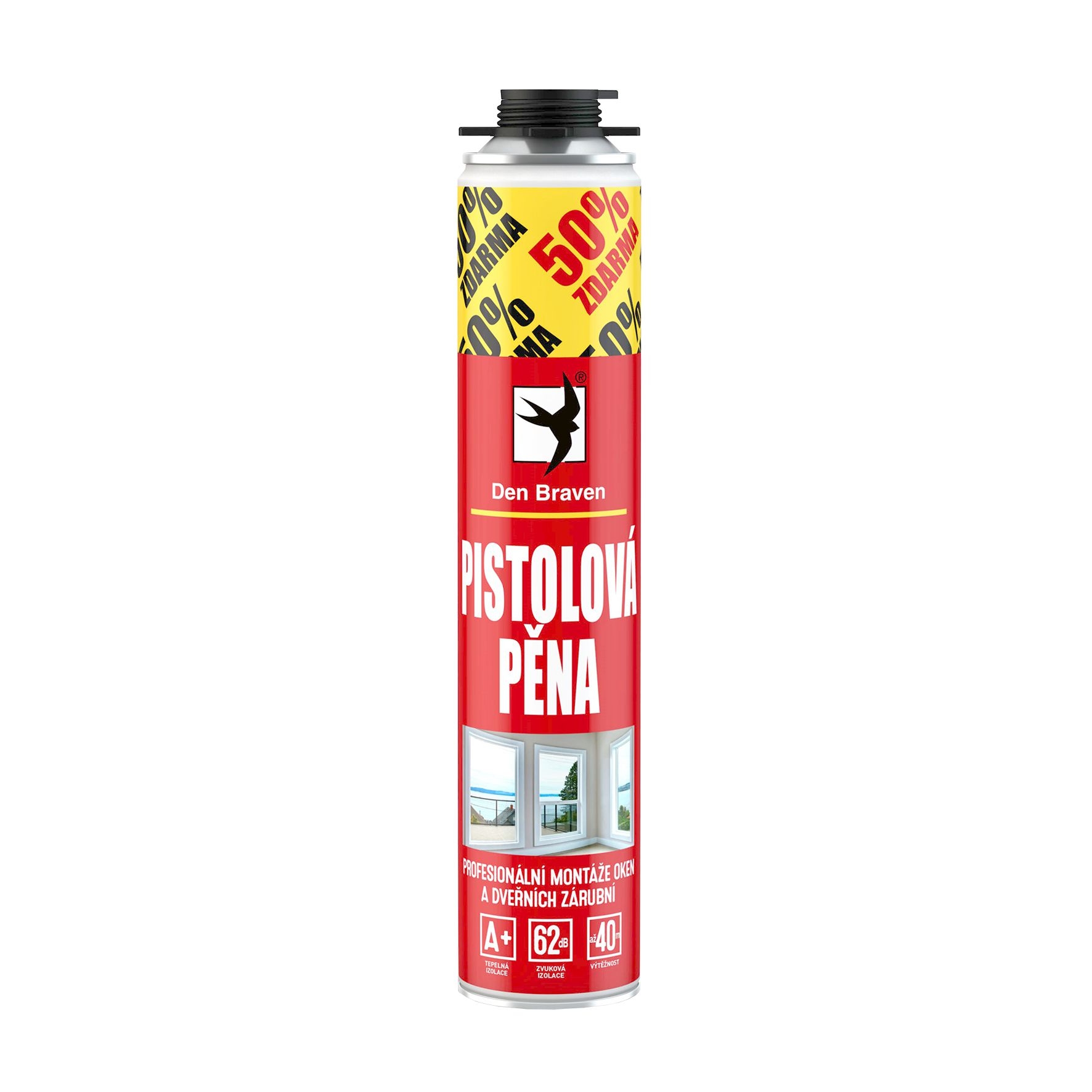 Pistolová pěna RL 500+250ml ZDARMA-0