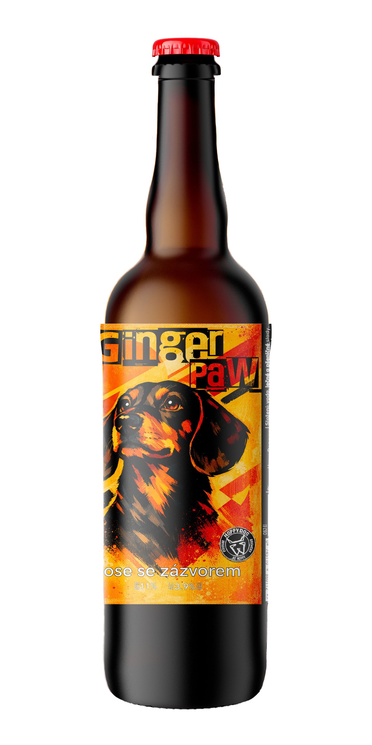 Nápoje - Pivovar HoppyDog Sour Ale sklo 0,75l