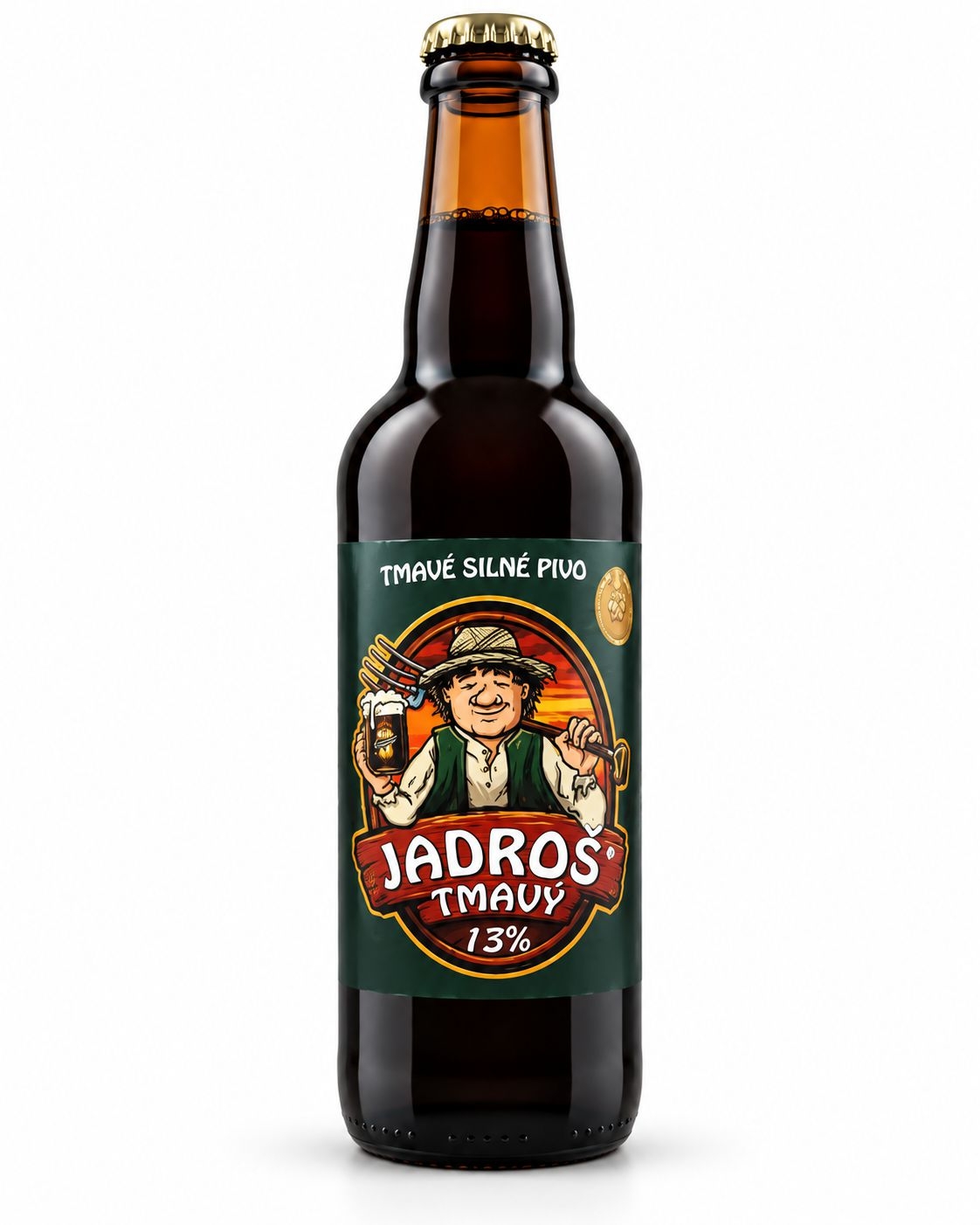 Nápoje - Pivovar Jadrníček, Tmavá Jadroš, 0,75l