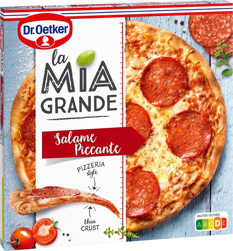 Pizza La Mia Grande Salame Piccante 380g