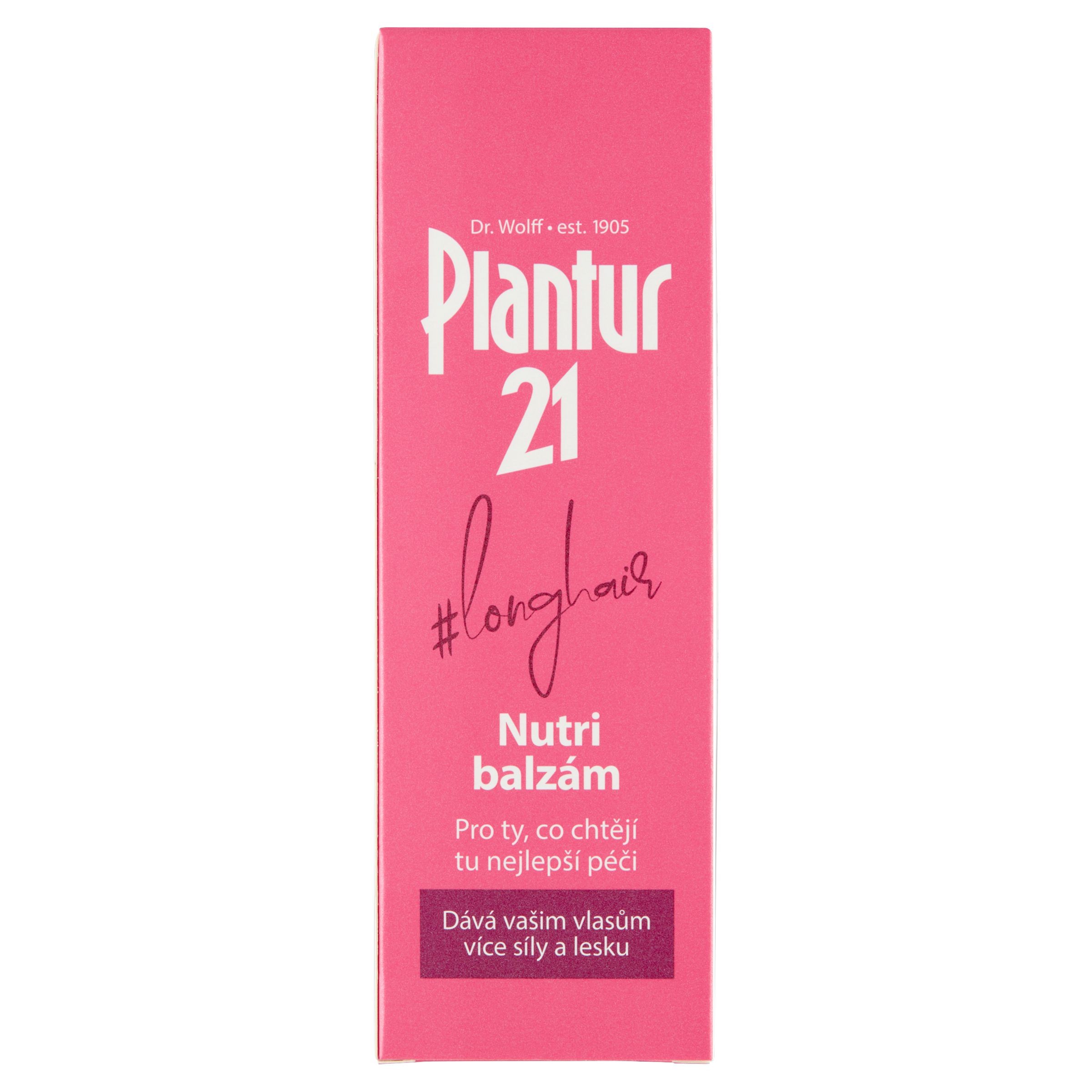 Drogerie a kosmetika - Plantur 21 #longhair Nutri balzám 175 ml