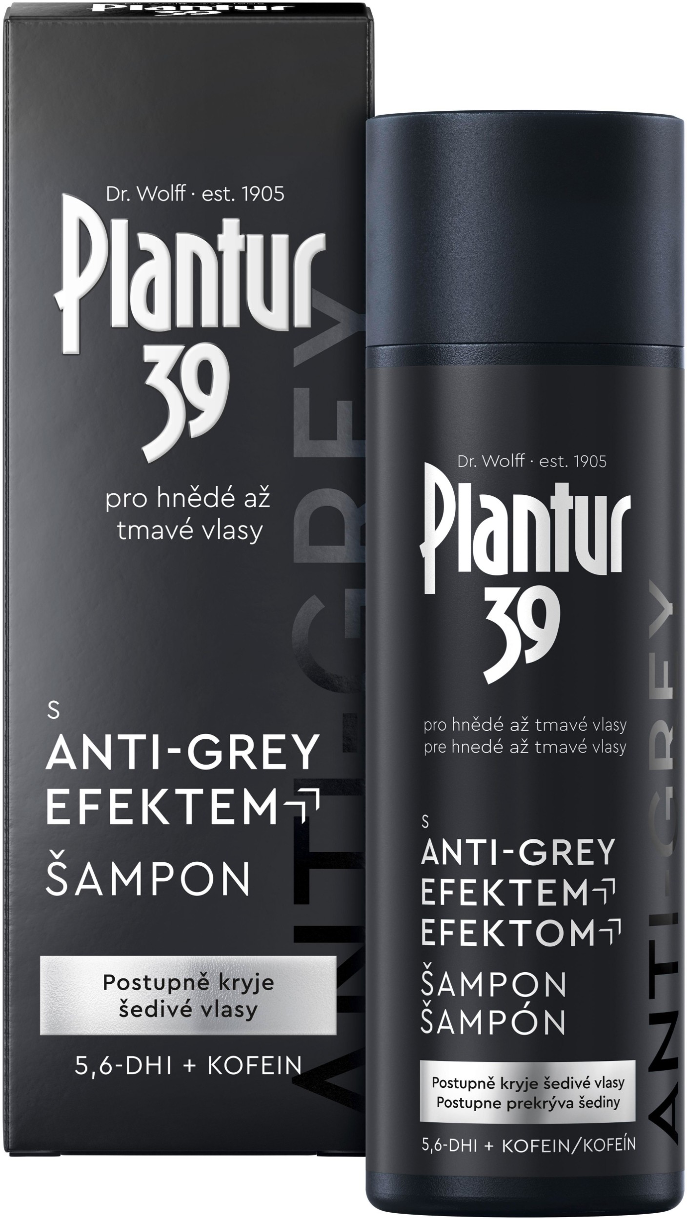 Drogerie a kosmetika - Plantur 39 Šampon s Anti-Grey efektem 200ml
