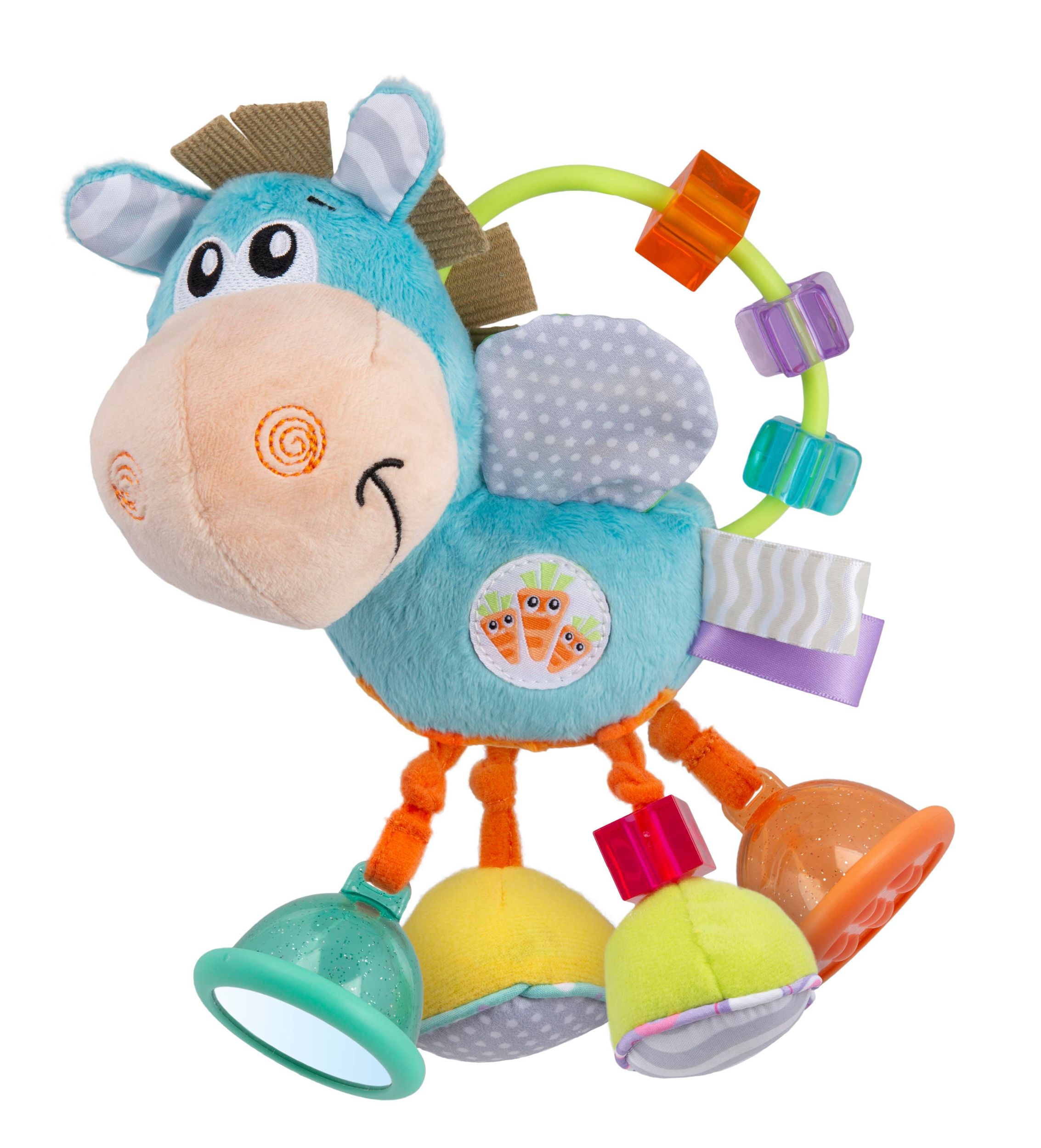 Svět dětí - Playgro Chrastítko oslík modrý