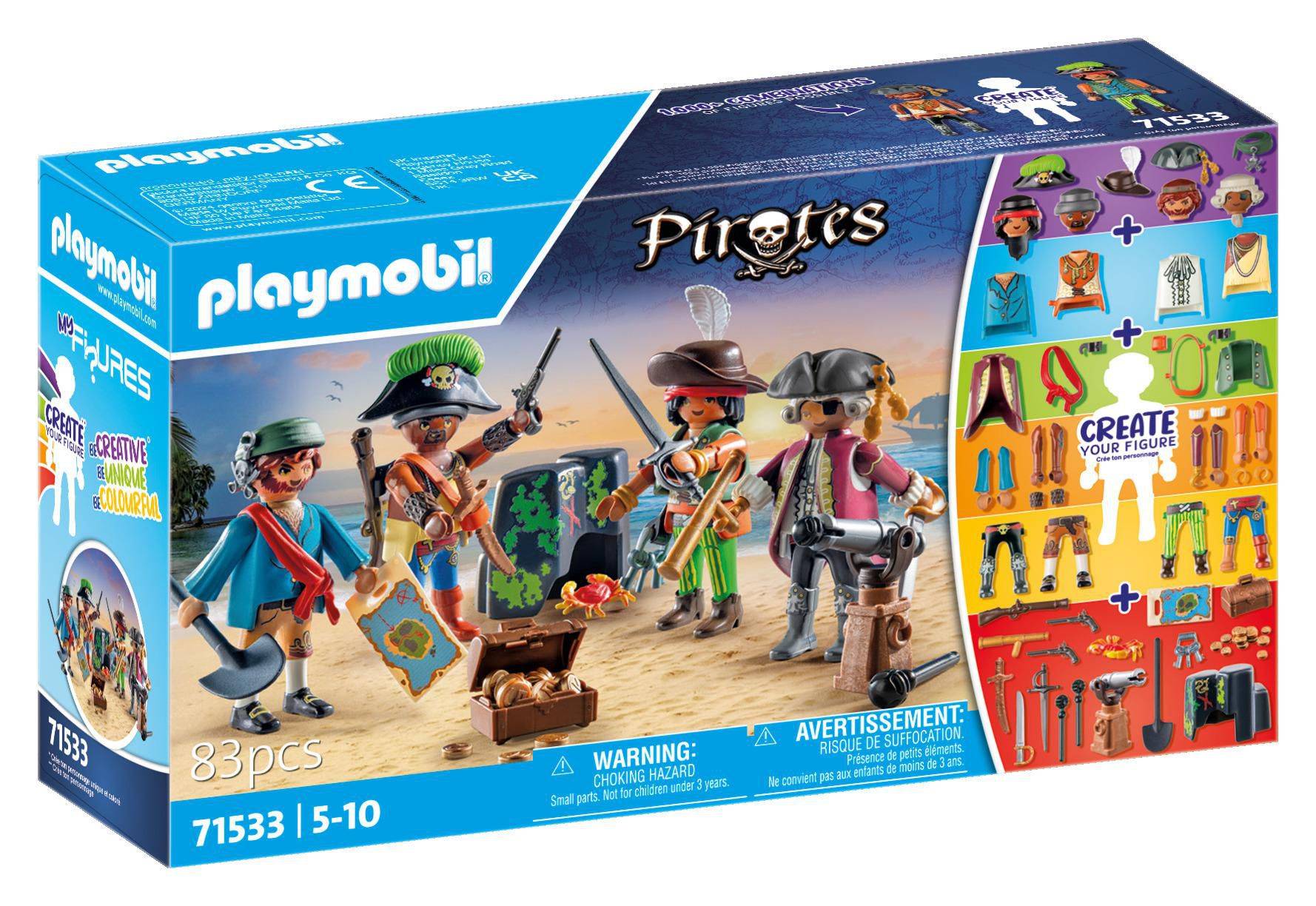 Svět dětí - Playmobil My figures: piráti