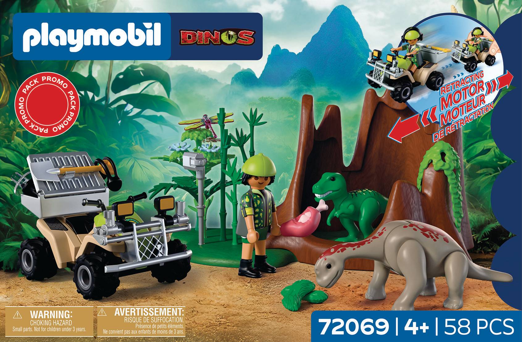 Svět dětí - Playmobil Úkryt dinosaurů