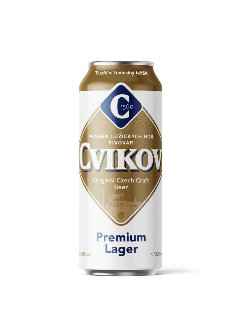 Nápoje - Plechovka Pivovar Cvikov
