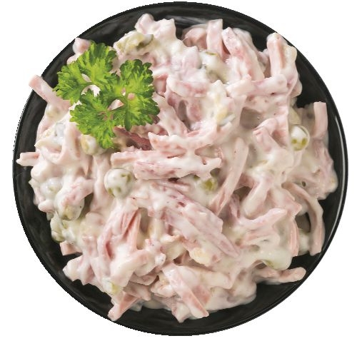 Uzeniny a lahůdky - Pochoutkový salát 40% junior - cca 200 g