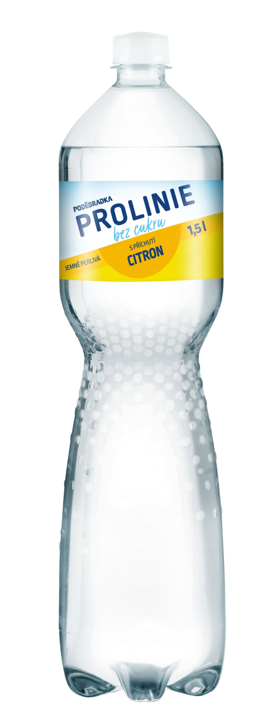 Nápoje - Poděbradka ProLinie Jemně perlivá citron 1,5 l