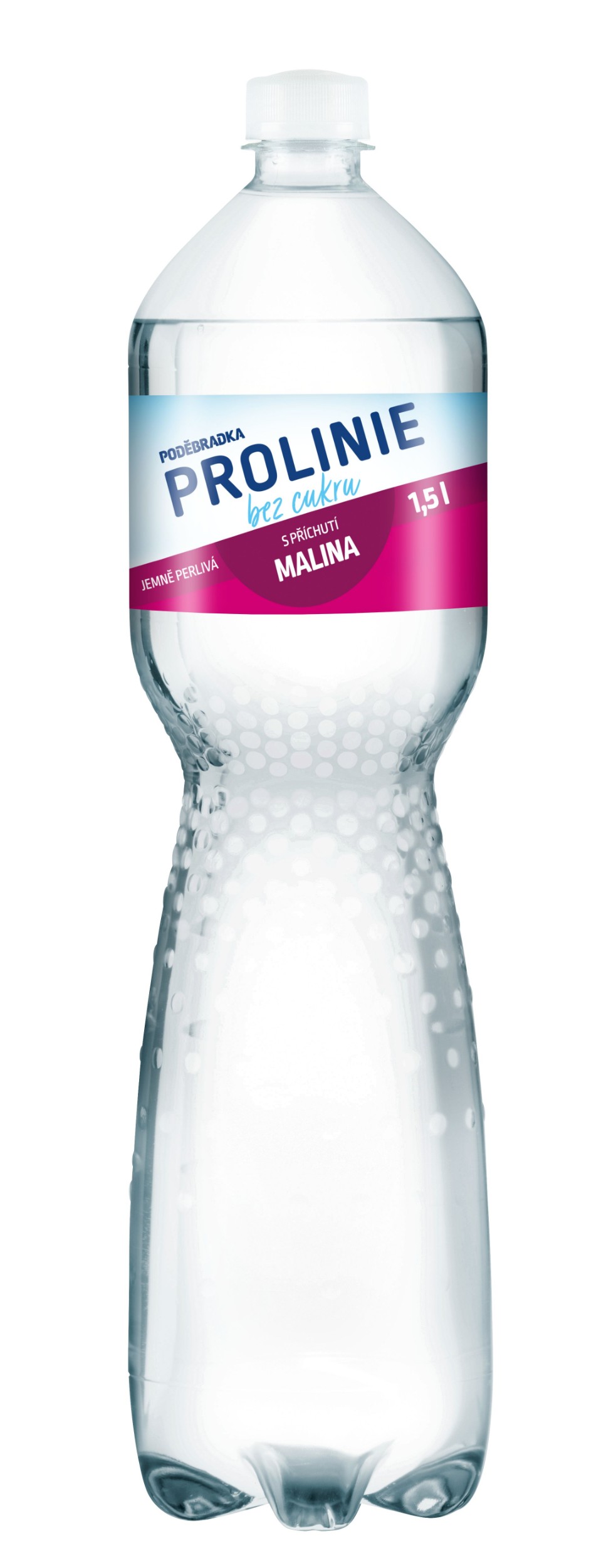 Nápoje - Poděbradka Prolinie Jemně perlivá malina 1,5l