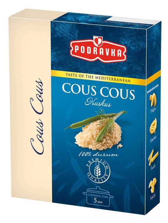 Trvanlivé potraviny - Podravka Couscous 500g