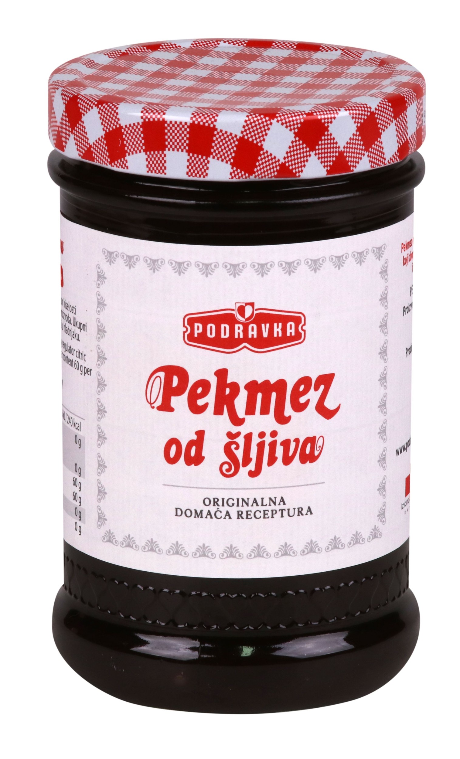 Trvanlivé potraviny - Podravka Švestková povidla 660g