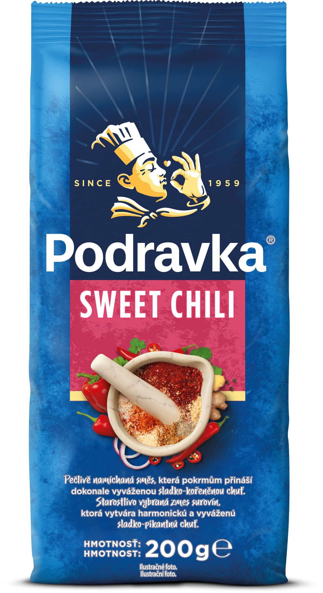 Trvanlivé potraviny - Podravka Sweet chili 200 g