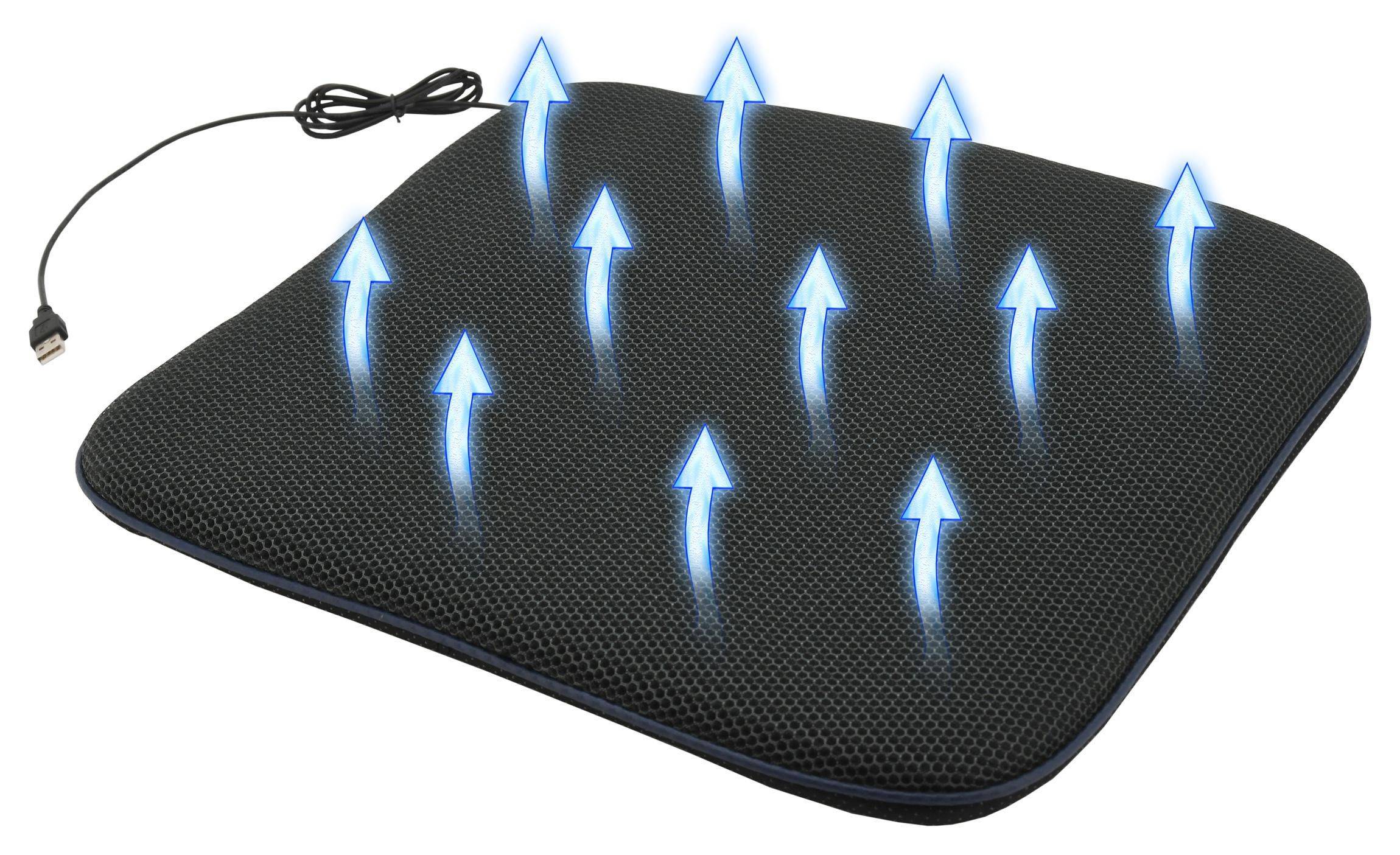 Auto-moto - Podsedák s ventilací USB 5V 44x42cm