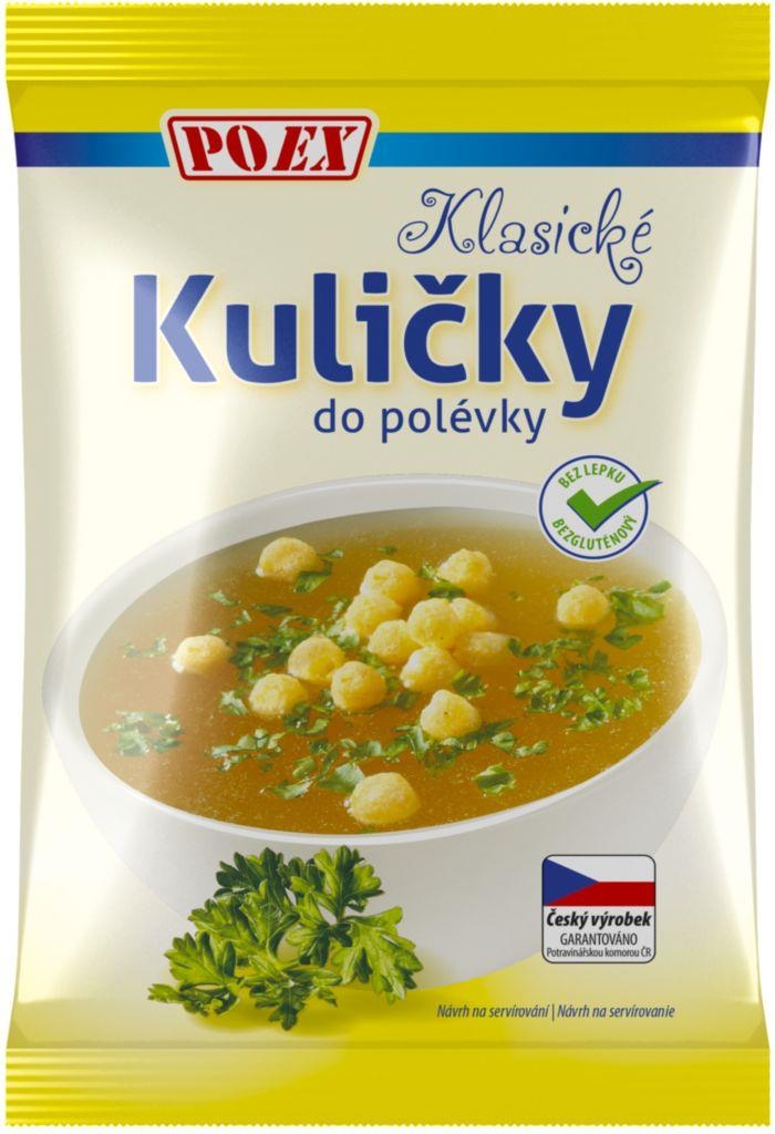 Zdravý svět - Poex Kuličky do polévky klasické bez lepku 50 g