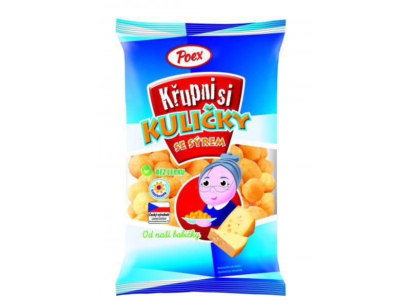 Zdravý svět - Poex Kuličky se sýrem od naší babičky bez lepku 120 g