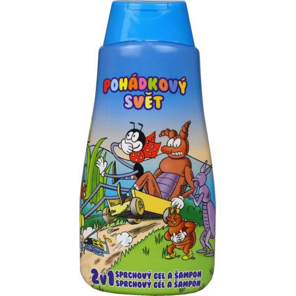 Svět dětí - Pohádkový svět Sprchový gel a šampon Ferda Mravenec a Brouk Pytlík 500 ml