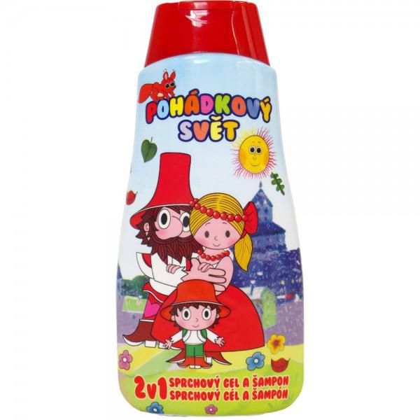 Svět dětí - Pohádkový svět Sprchový gel a šampon Loupežník Rumcajs 500 ml