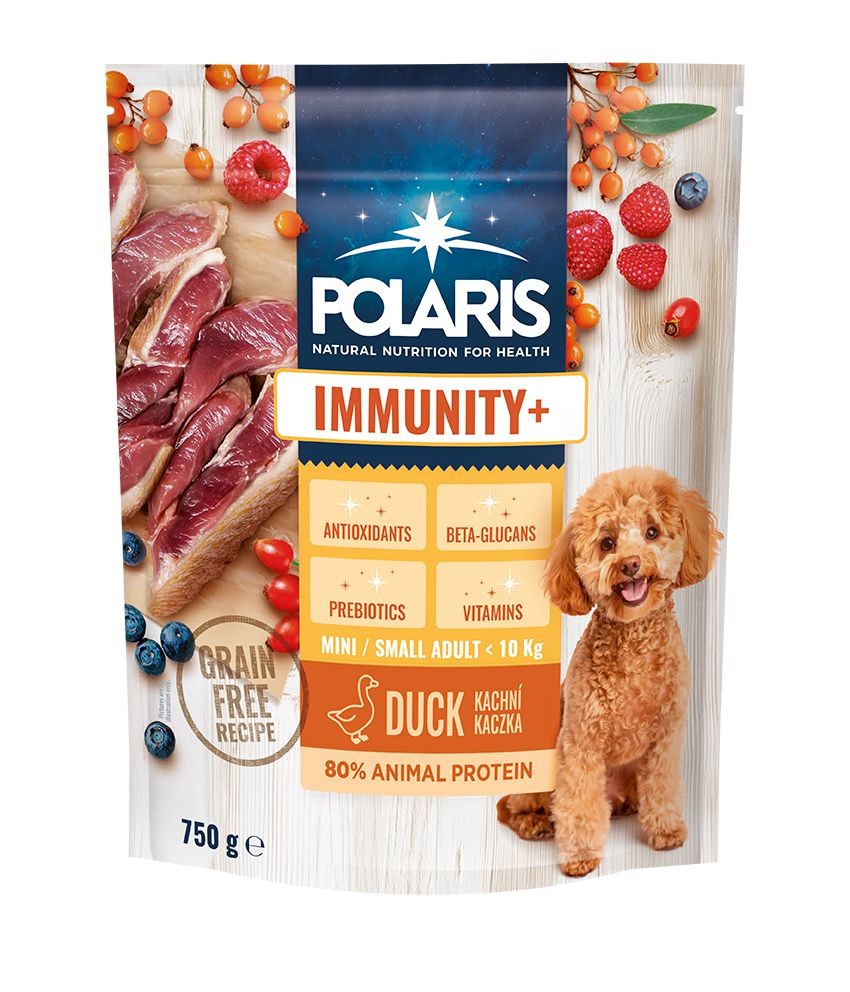 Svět zvířat - Polaris Imunity+ granule pro psa s čerstvým masem small&mini kachní 750g