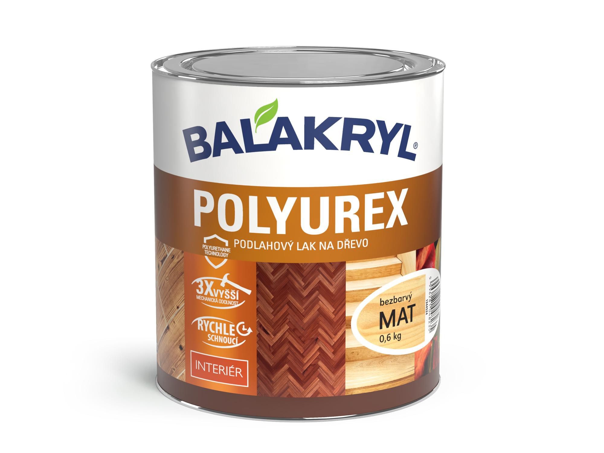 Domácnost a Zahrada - Polyurex lak disperzní 0,6 kg