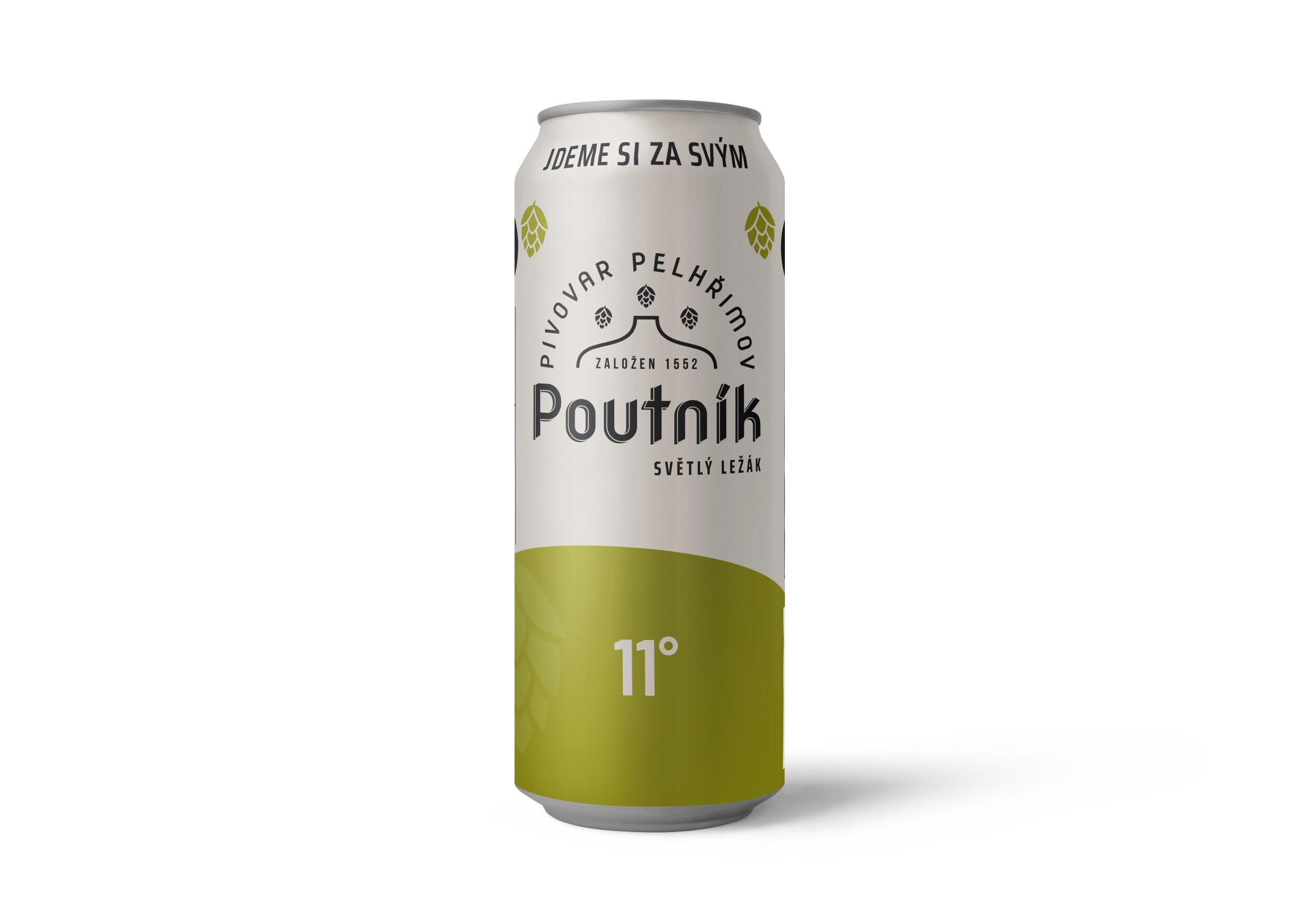 Nápoje - Poutník světlý ležák 11° 0,5 l