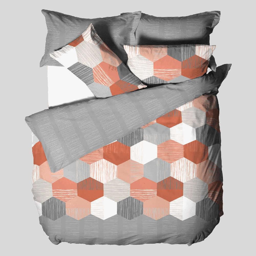 Domácnost a Zahrada - Povlečení KREP 140x200 TOP CLASS - Honeycomb
