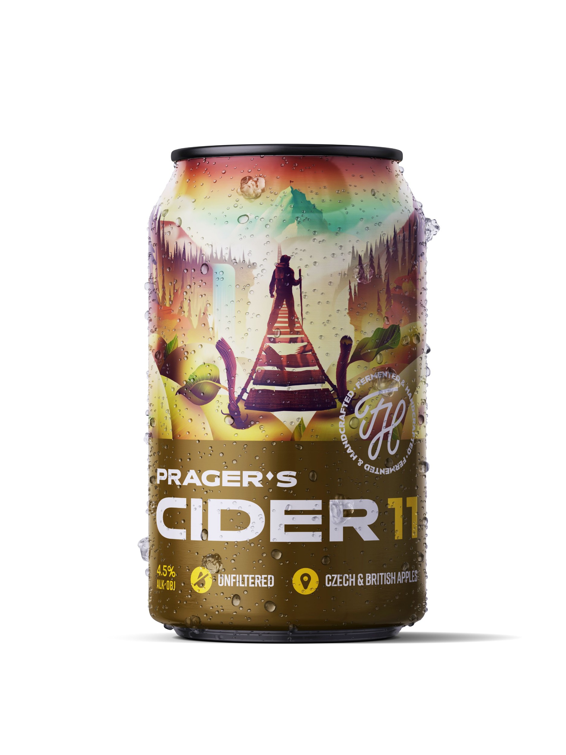Nápoje - PRAGER'S CIDER 11 0,33l plech