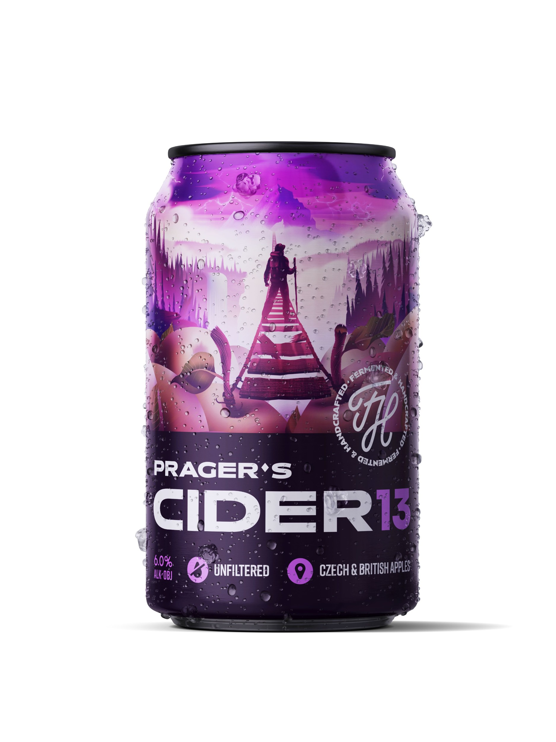 Nápoje - PRAGER'S CIDER 13 0,33l plech