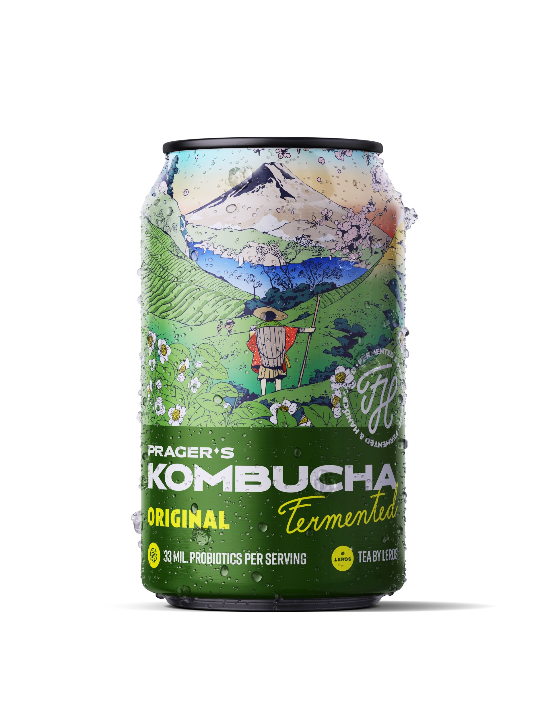 Nápoje - Prager's Kombucha Original PLE 0,33l