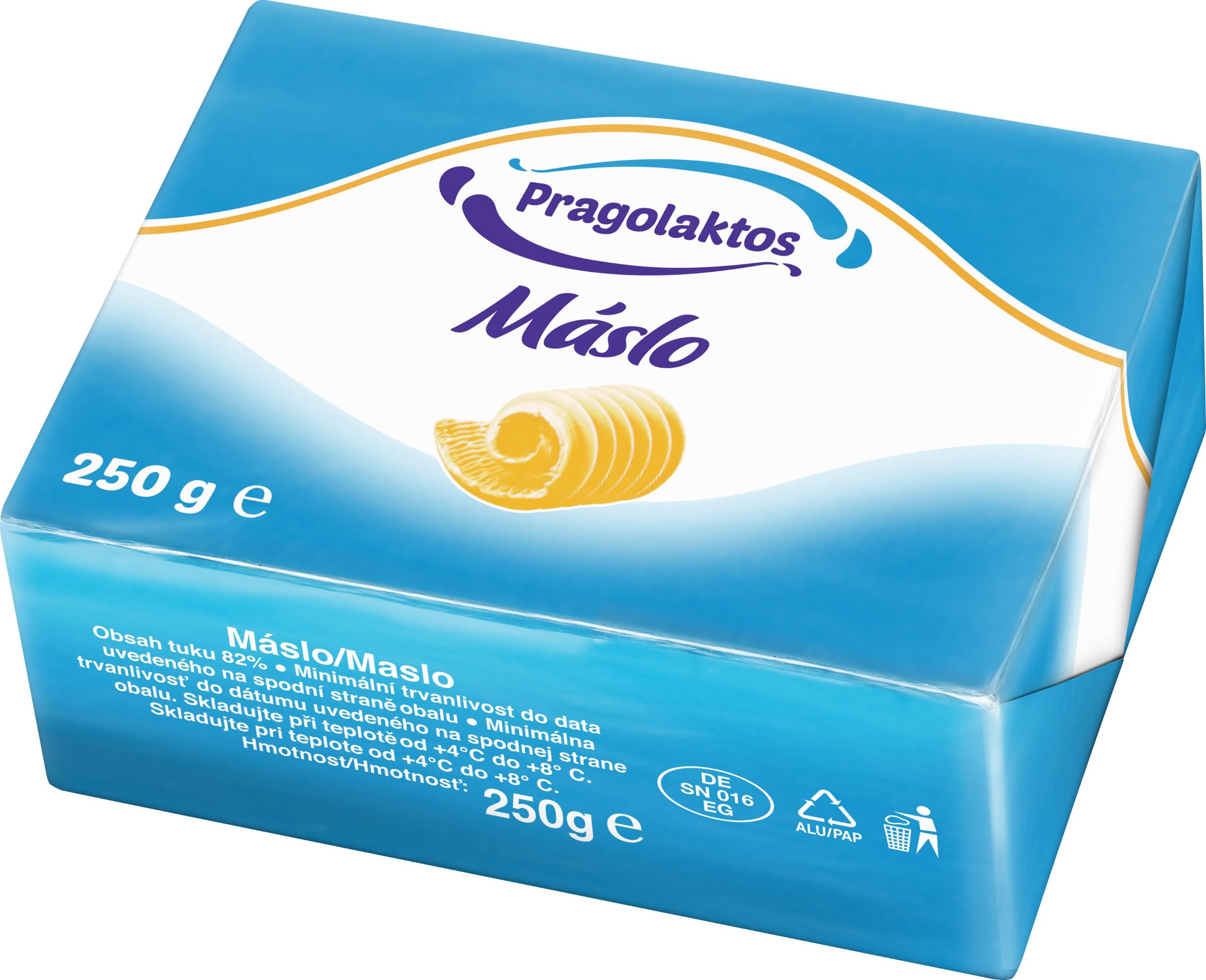 Mléčné a chlazené - Pragolaktos Máslo 250 g