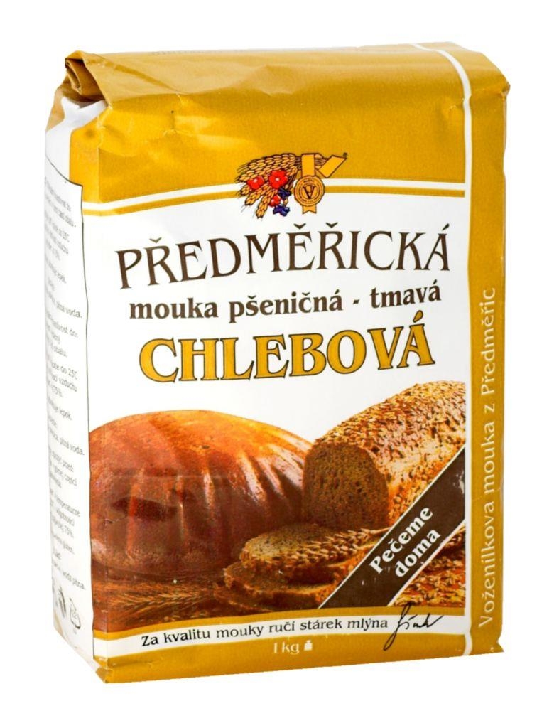 Trvanlivé potraviny - Předměřická Chlebová mouka pšeničná tmavá 1kg