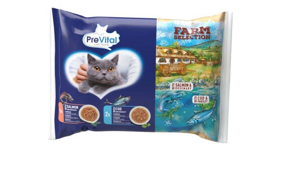Svět zvířat - PreVital Farm selection mix ryb 4x85g