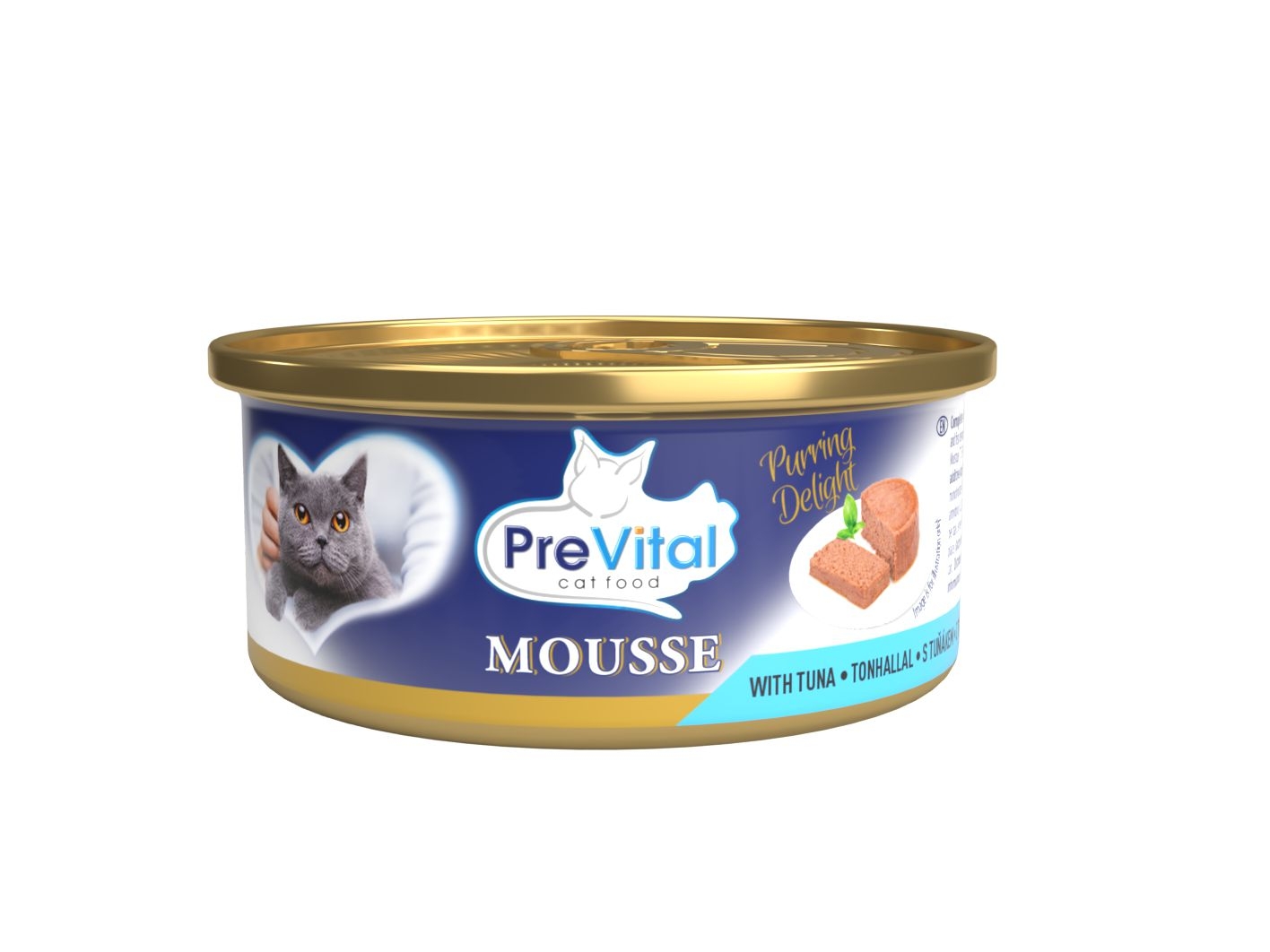 Svět zvířat - Prevital konzerva pro kočku s tuňáken 85g