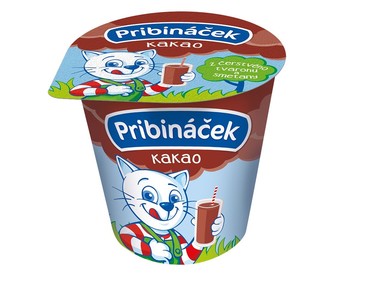 Mléčné a chlazené - Pribináček Kakao 125 g