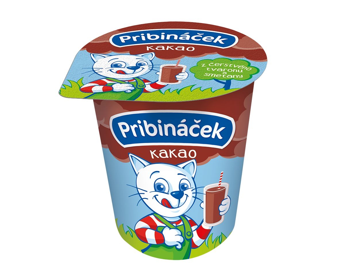 Mléčné a chlazené - Pribináček kakao 70g