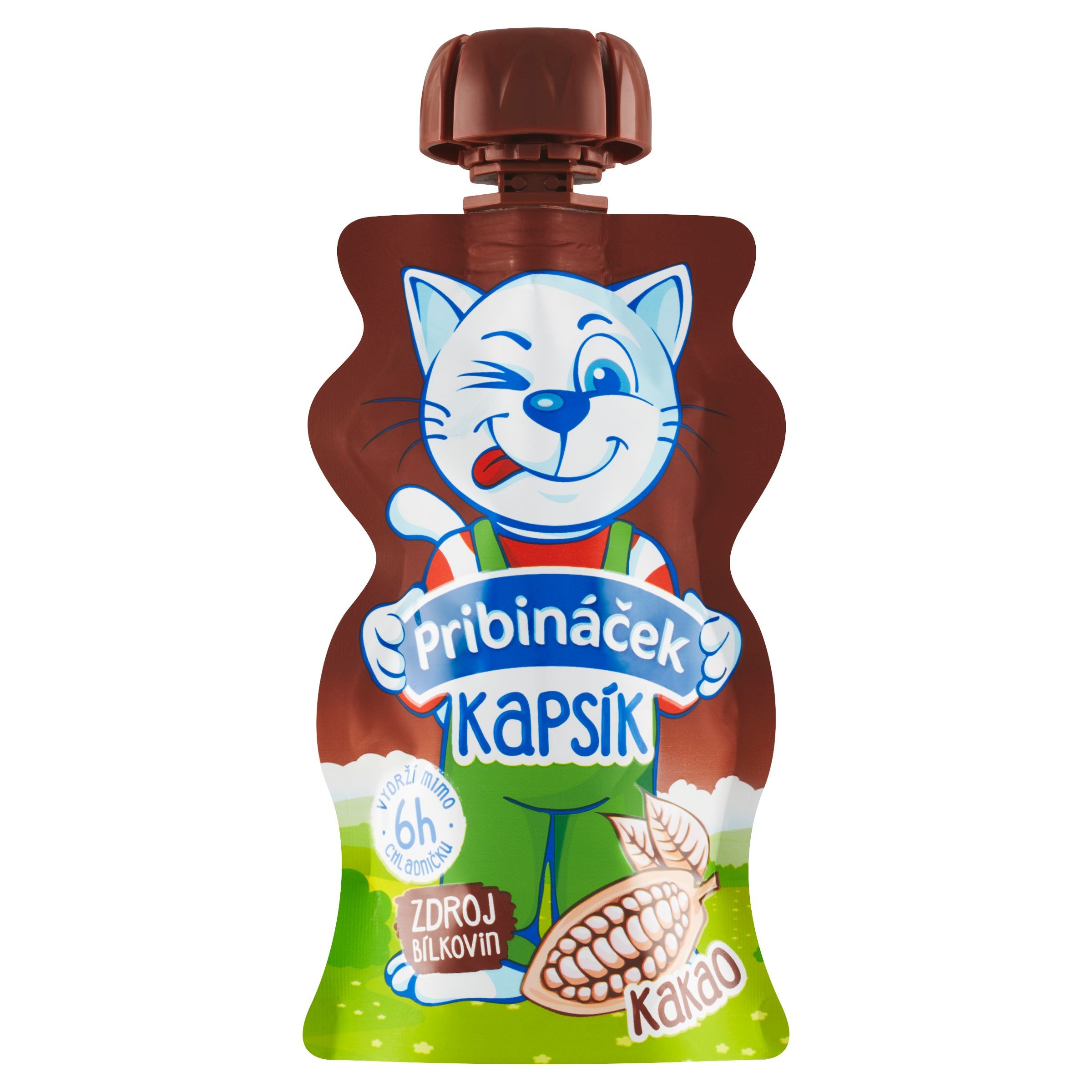 Mléčné a chlazené - Pribináček Kapsík kakao 70 g
