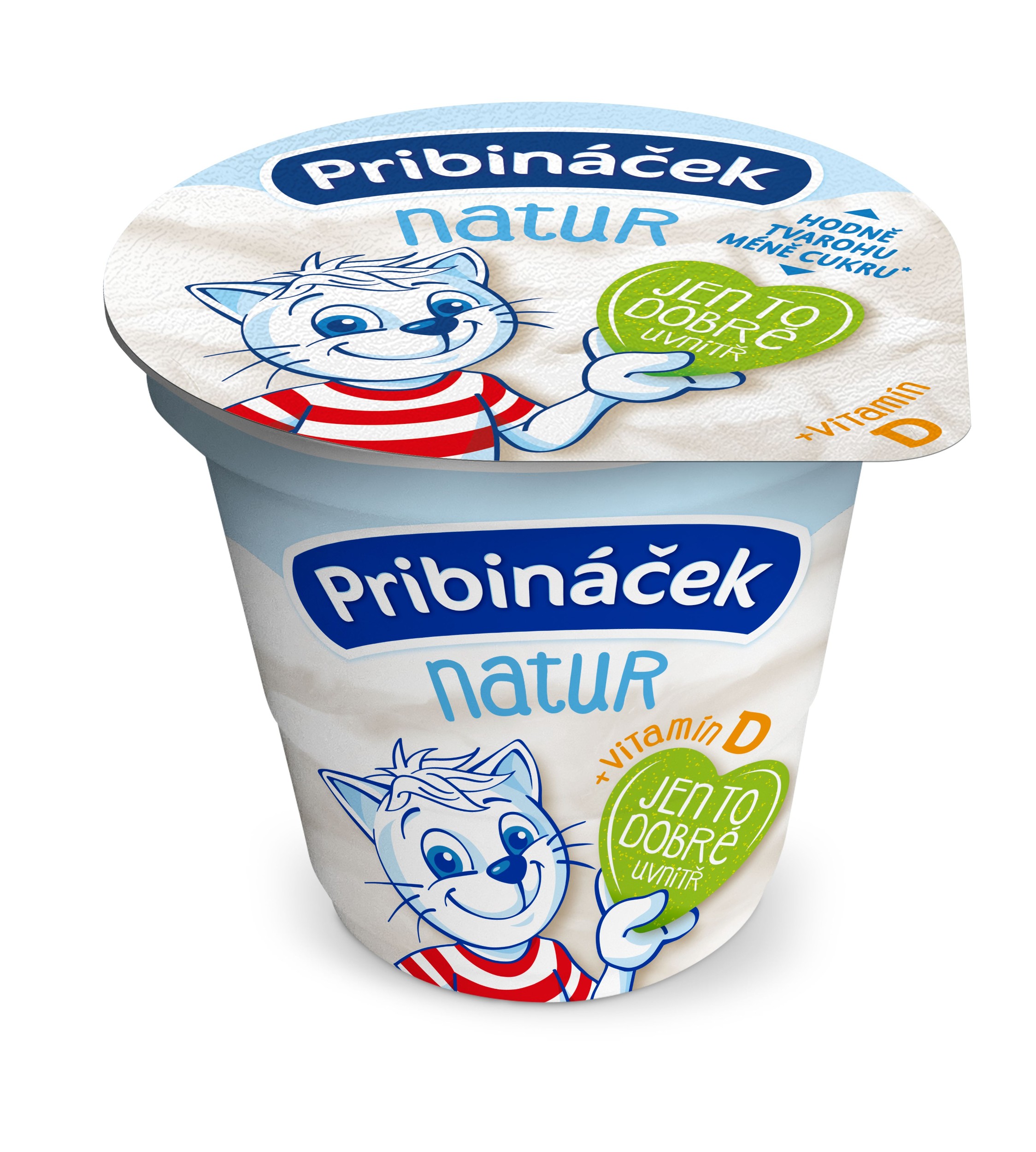 Mléčné a chlazené - Pribináček Natur 125g