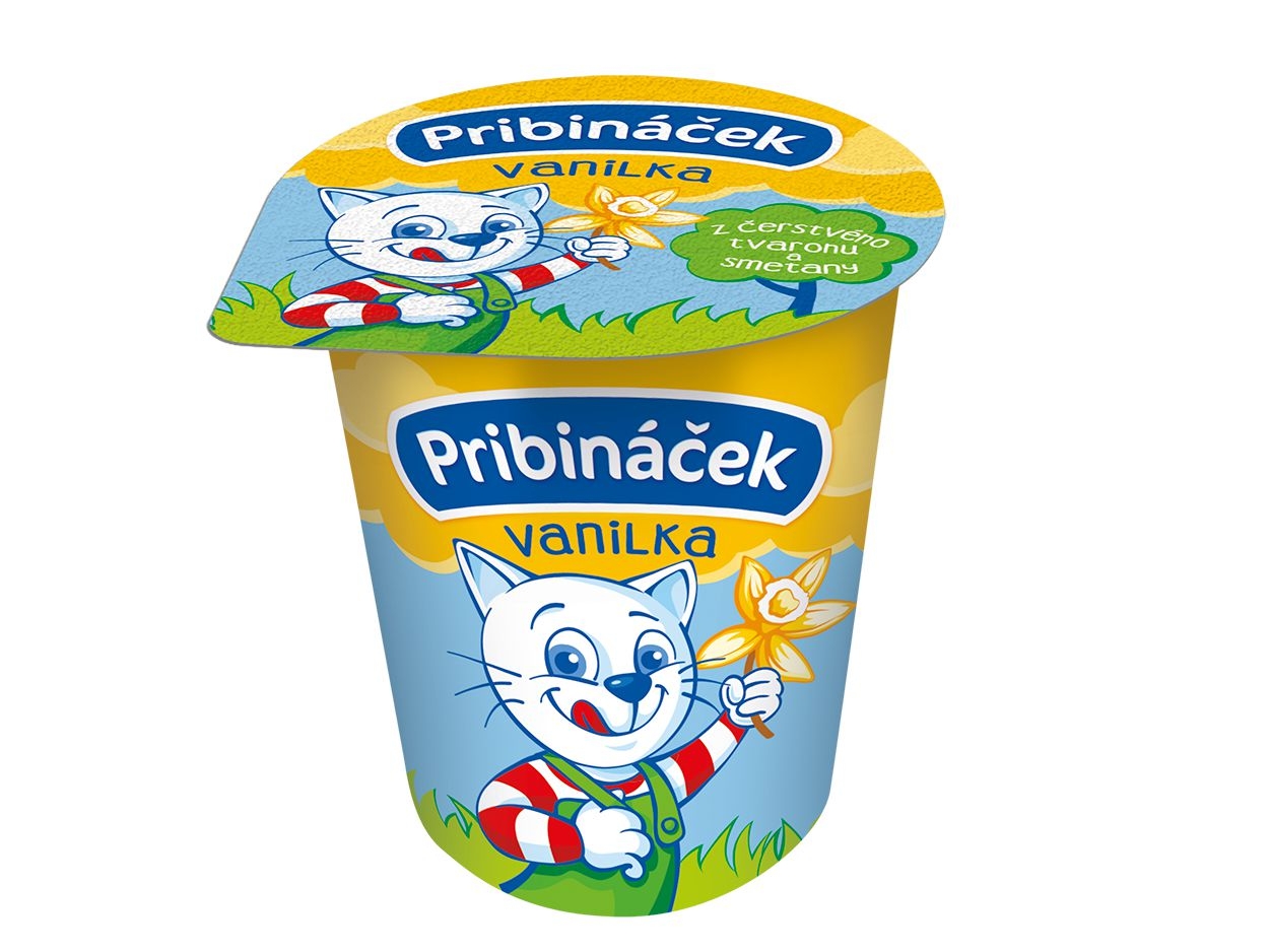 Mléčné a chlazené - Pribináček vanilka 70g