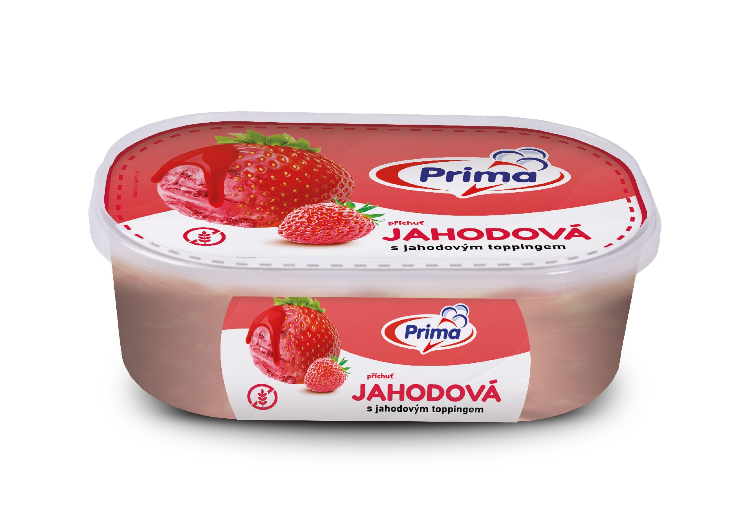 Mražené potraviny - Prima jahoda 900ml