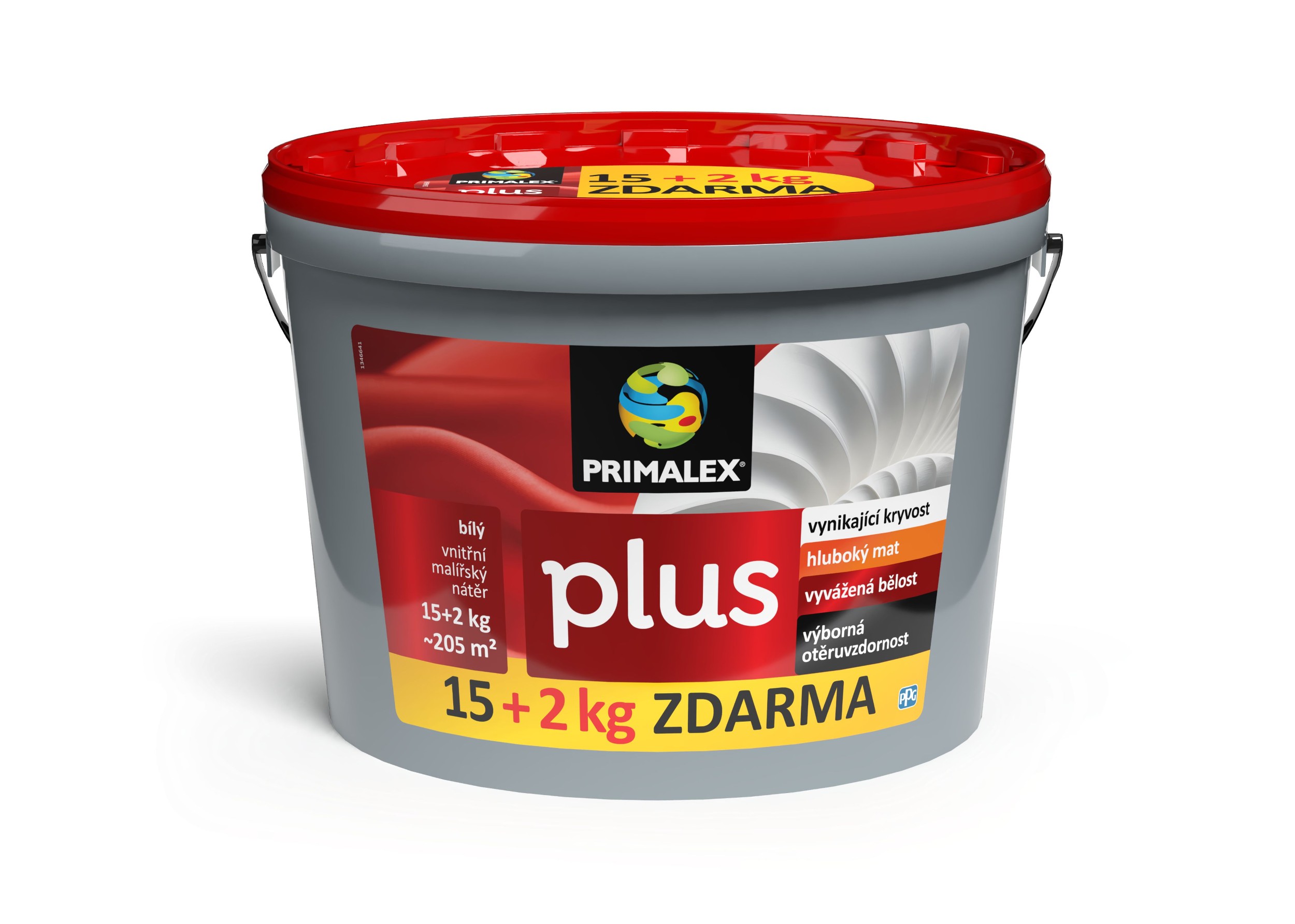 Domácnost a Zahrada - Primalex Plus bílý 15+2kg