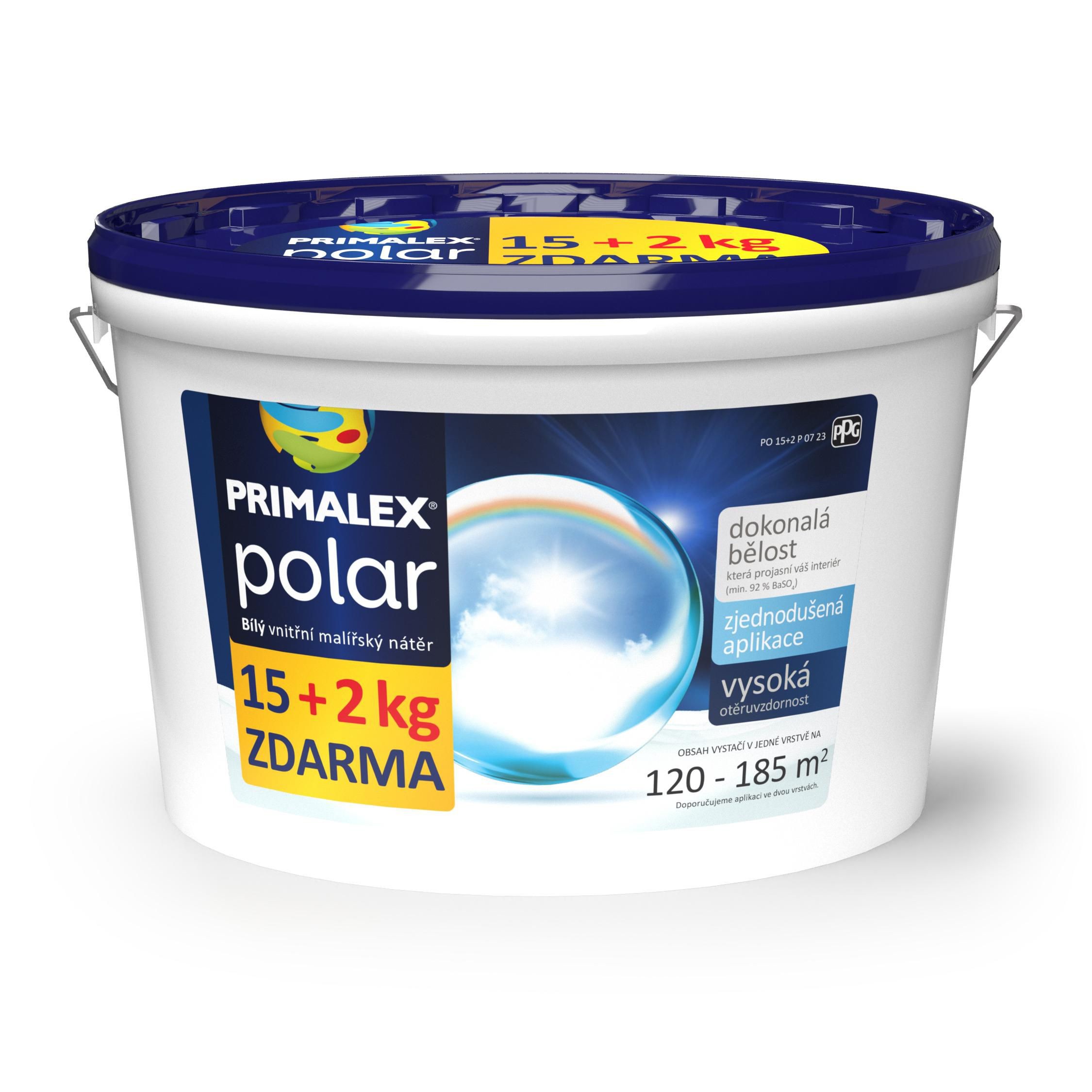 Domácnost a Zahrada - Primalex Polar bílý 15+2kg