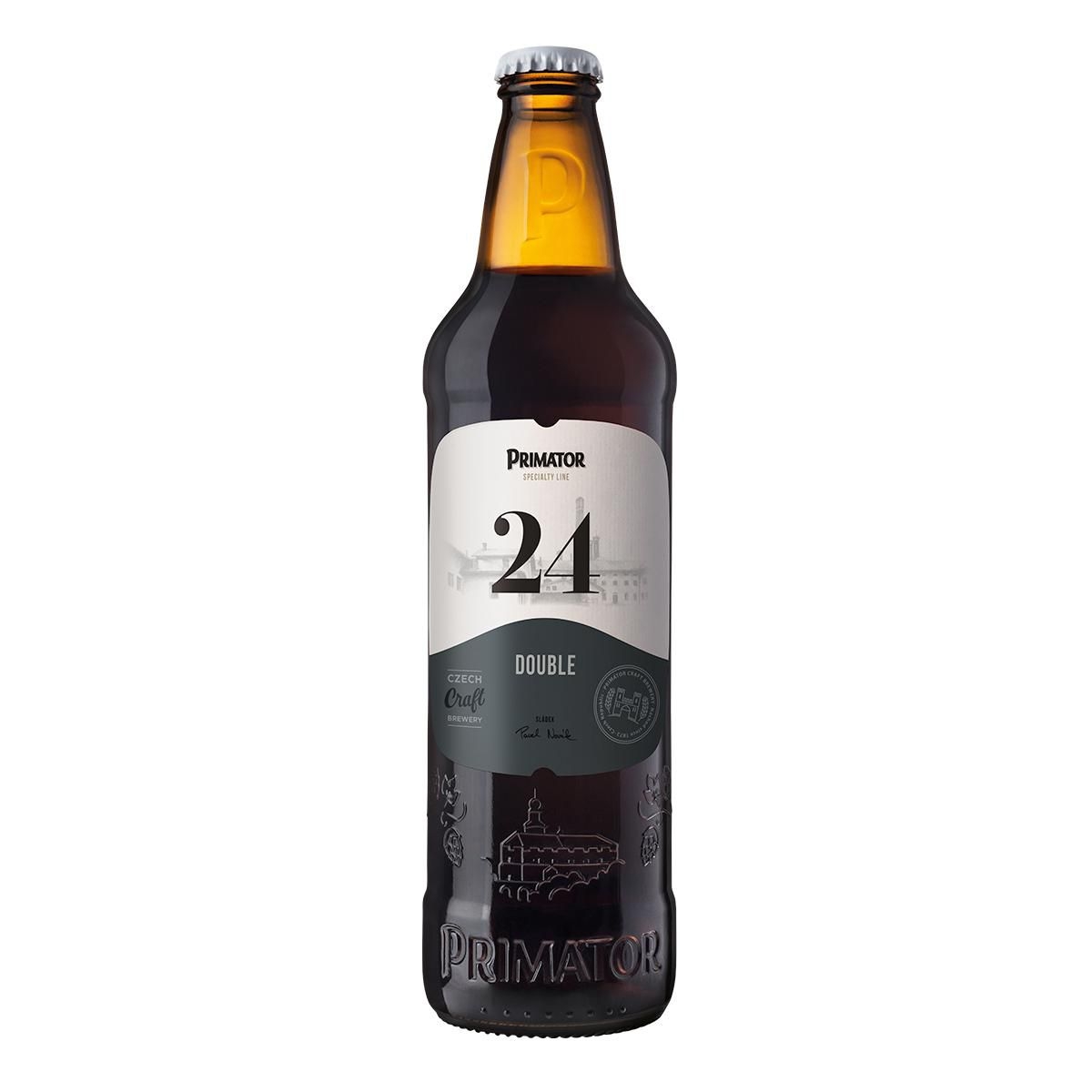 Nápoje - Primátor Double 24° pivo 0,5 l