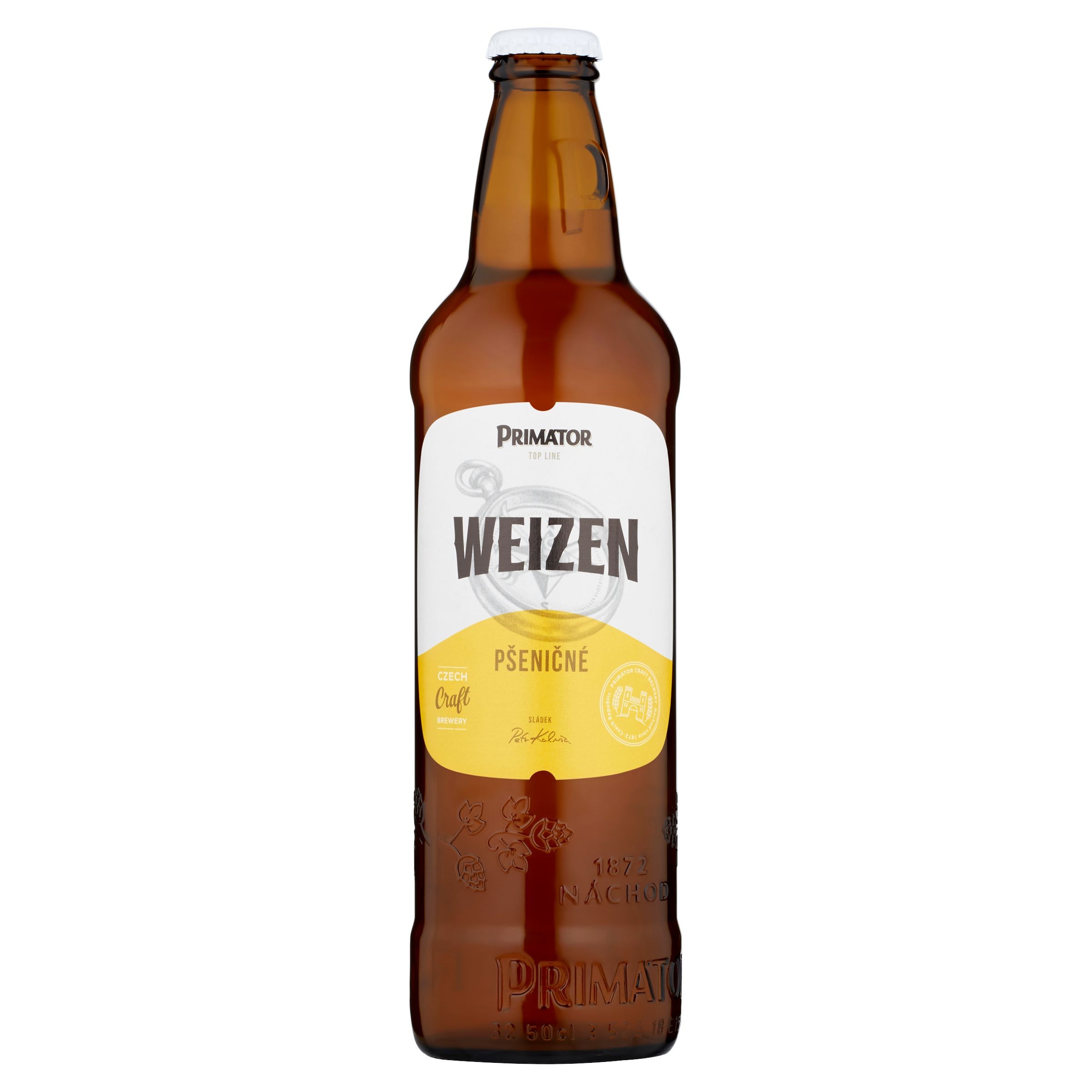 Nápoje - Primátor Weizenbier nefiltrované svrchně kvašené pšeničné pivo 0,5 l