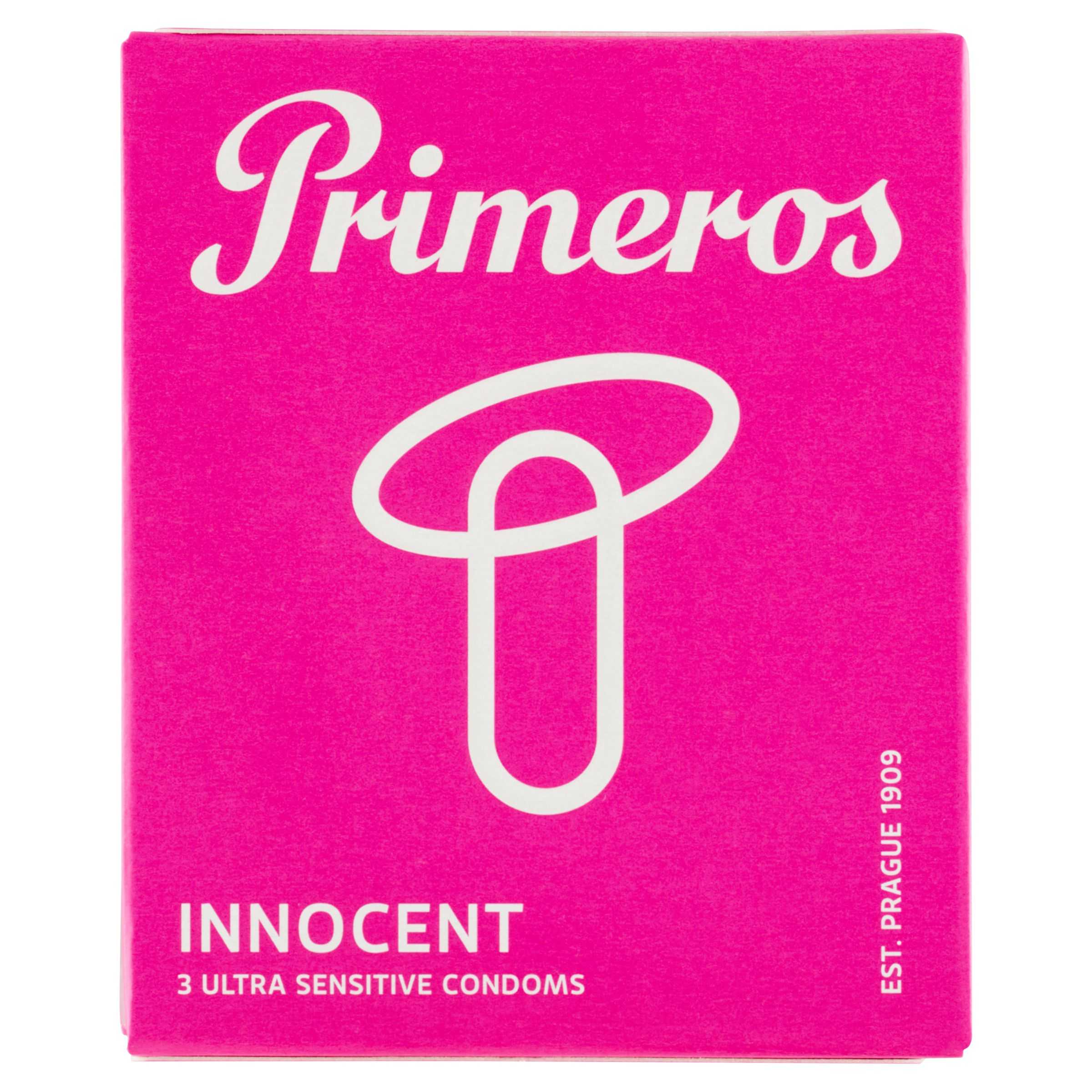 Drogerie a kosmetika - Primeros Innocent kondomy 3 ks