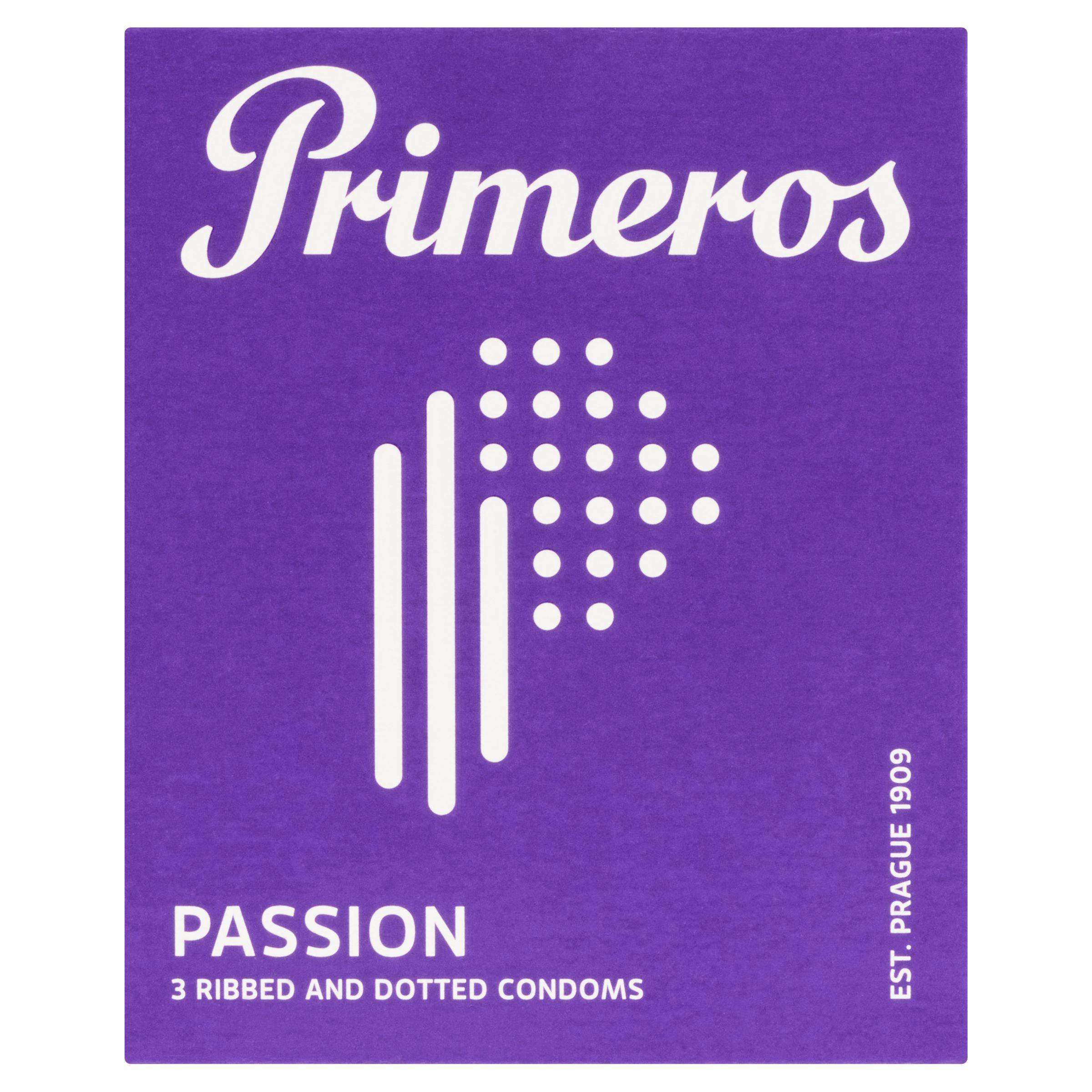 Drogerie a kosmetika - Primeros Passion 3 ks