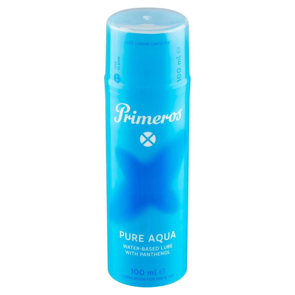 Drogerie a kosmetika - Primeros Pure Aqua Lubrikační gel s přídavkem panthenolu 100ml