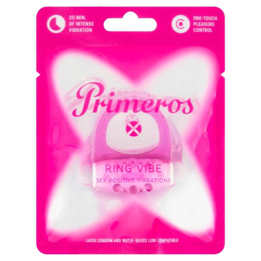 Drogerie a kosmetika - Primeros Ring Vibe vibrační kroužek 1 ks