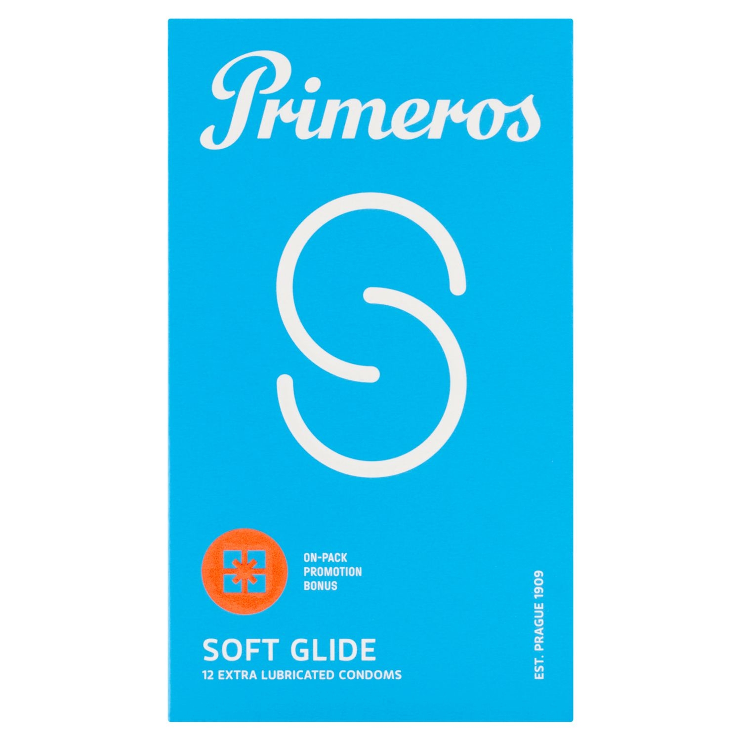 Drogerie a kosmetika - Primeros Soft Glide kondomy se zvýšenou dávkou lubrikace 12 ks