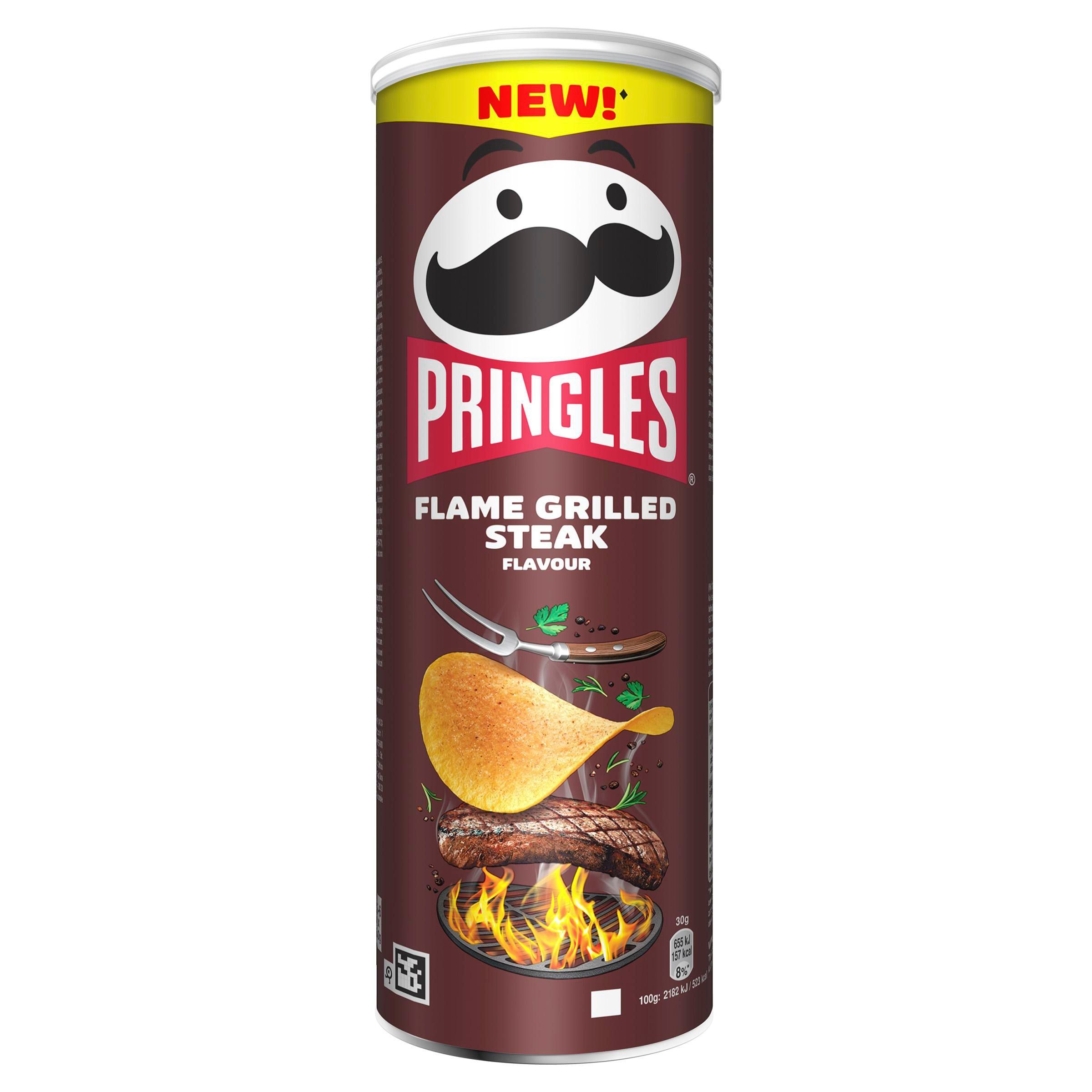 Trvanlivé potraviny - Pringles Flame Grilled 165 g