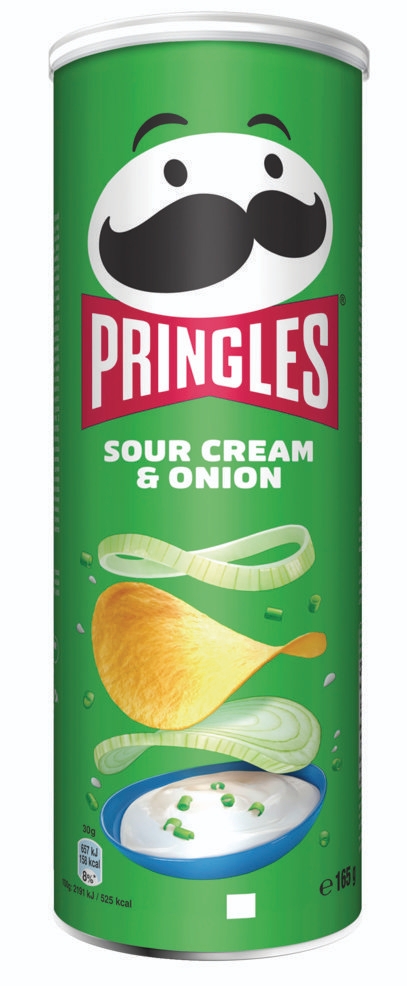Trvanlivé potraviny - Pringles Kysaná smetana a cibule 165 g