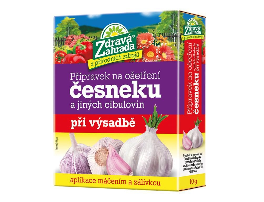 Domácnost a Zahrada - Přípravek na ošetření česneku ZDRAVÁ ZAHRADA 10g